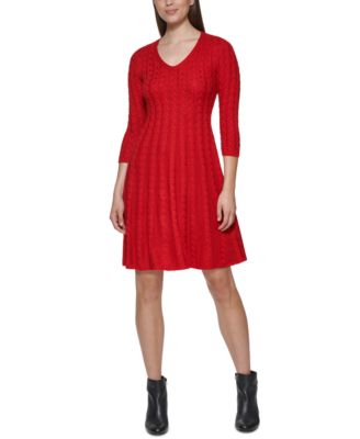 Jessica Howard Petite Cable-Knit ...
